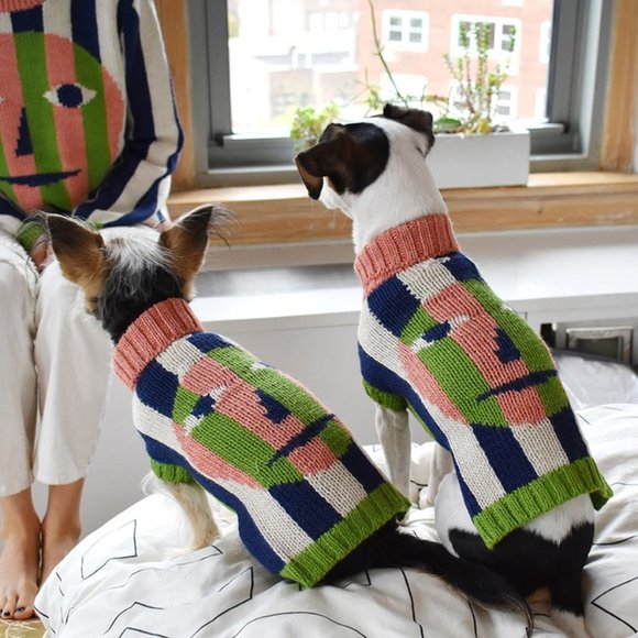 Dusen Dusen Other - Dusen Dusen Alpaca Hand Knit Dog Sweater L
